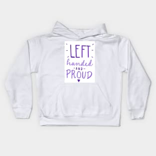 Left Handers Kids Hoodie